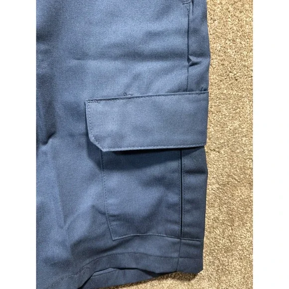 Red‎ Kap PT66 Men's Cargo Shorts Navy 34 x 10 New With Tags - Picture 2 of 9